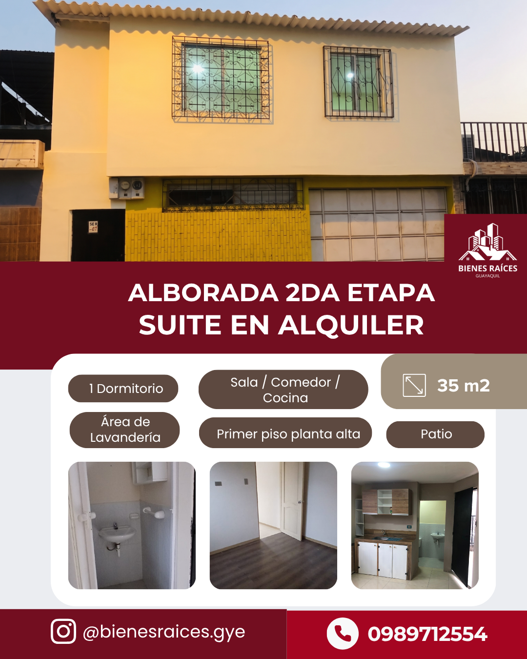 Suite en Alquiler Alborada 2da etapa